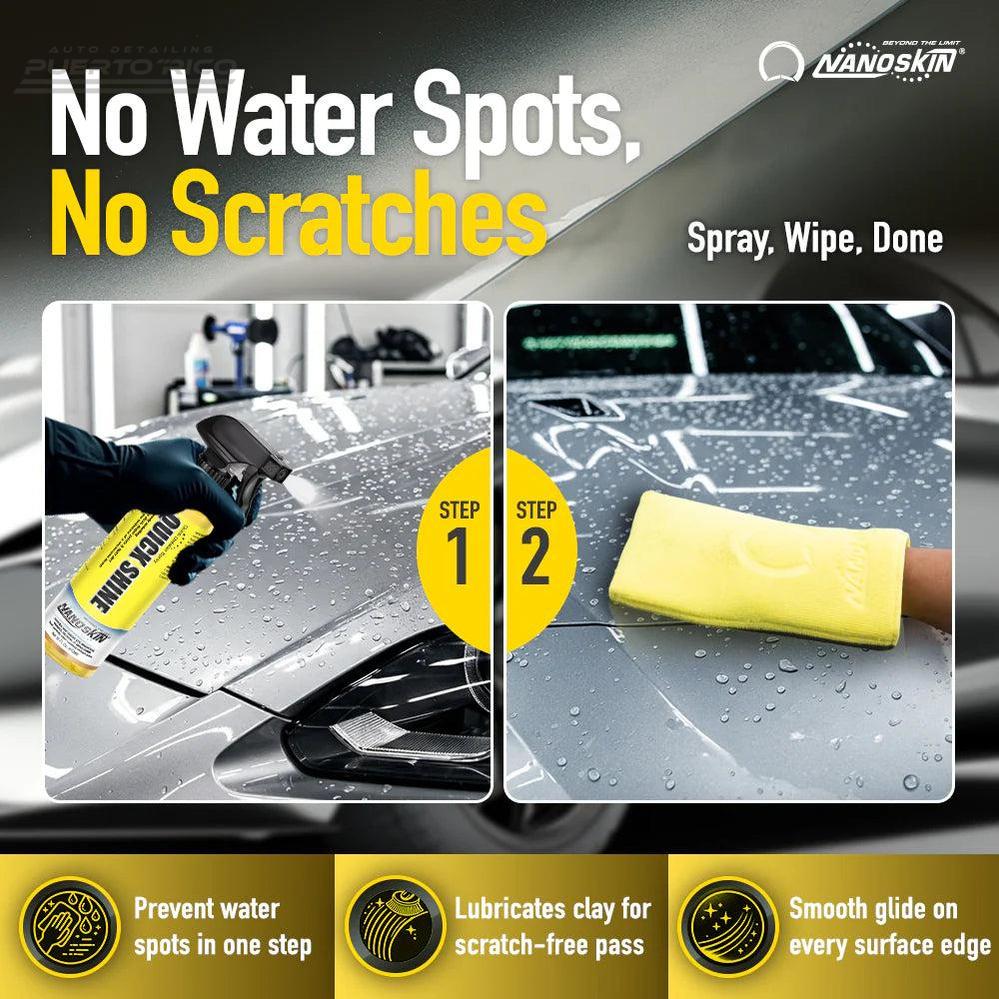 Quick Shine: Quick Detailer Spray-Proteccion-Auto Detailing Puerto Rico