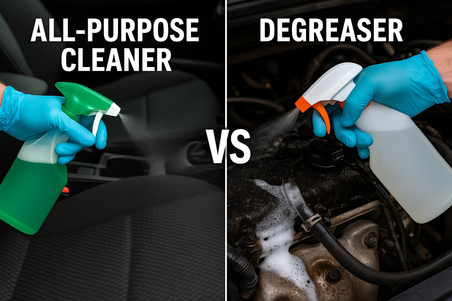 Limpiadores Multiusos vs Desengrasantes: La Guía Definitiva para el Auto Detailing Profesional | Auto Detailing Puerto Rico