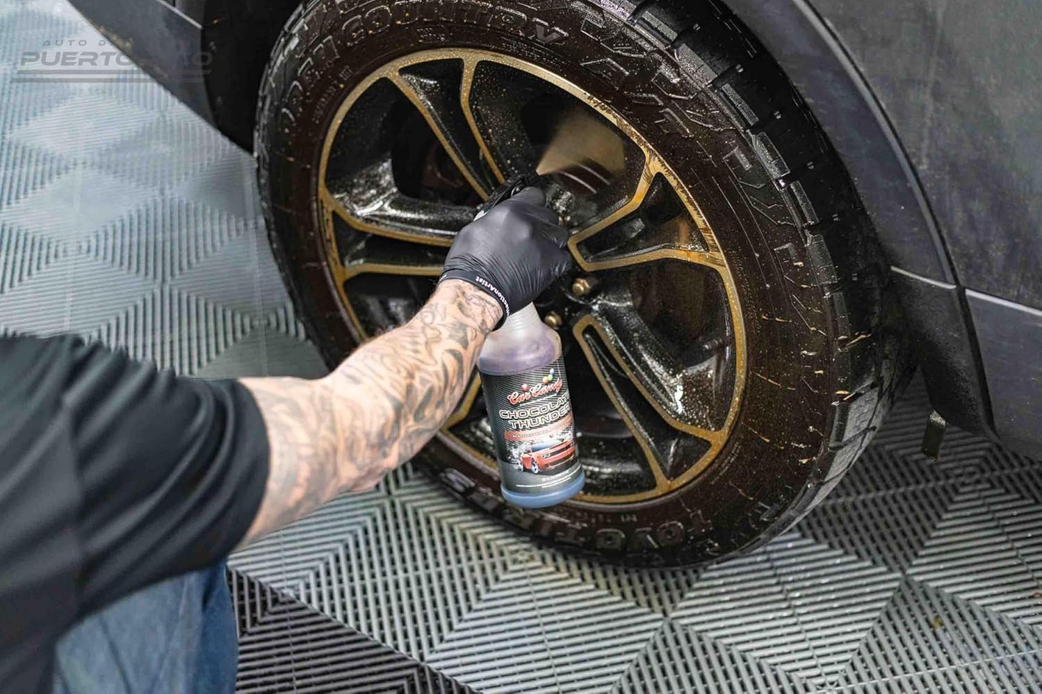 Chocolate Thunder Plus Acid-Free Wheel and Tire Cleaner-Aros-Car Candy-32 oz.-Auto Detailing Puerto Rico