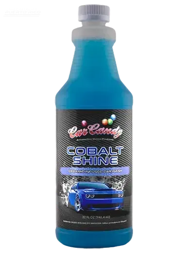 Cobalt Shine Ceramic Infused Car Wash-Lavado-Car Candy-32 oz.-Auto Detailing Puerto Rico