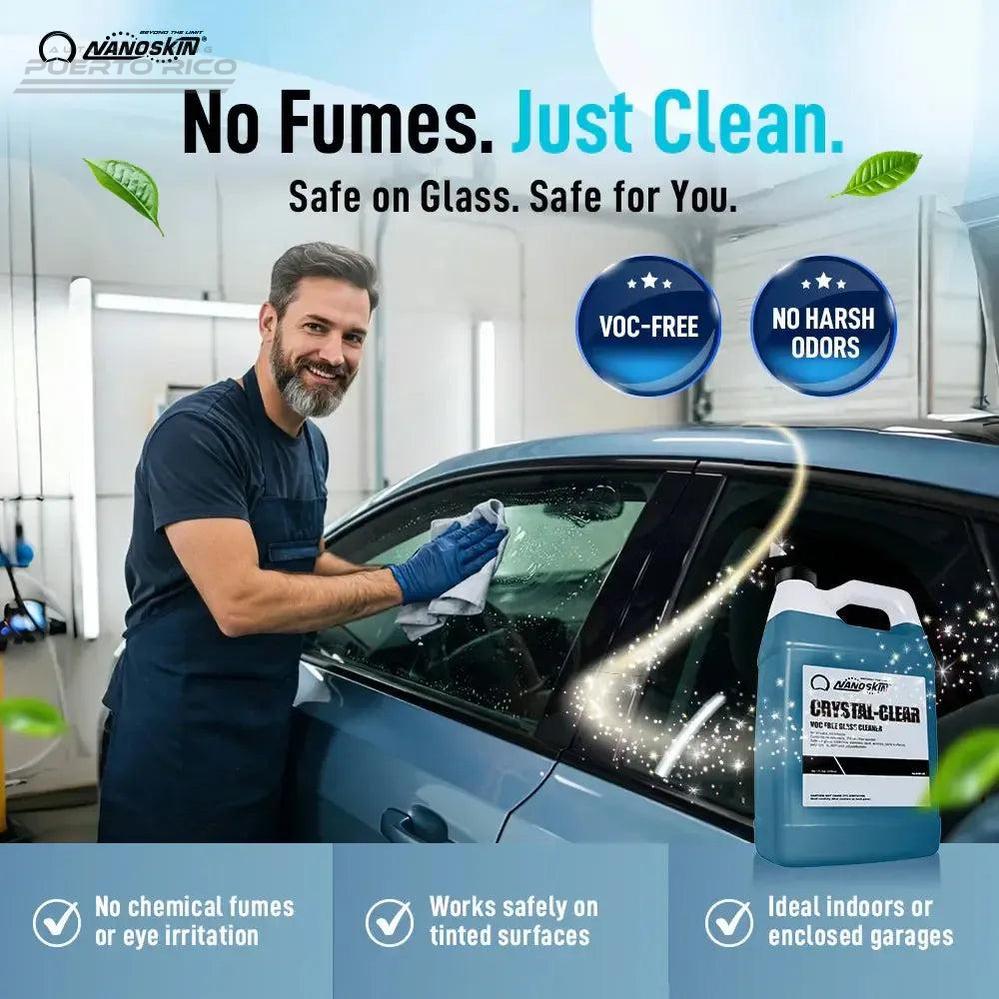 Cristal Clear: Glass Cleaner Concentrate-Cristales-Auto Detailing Puerto Rico