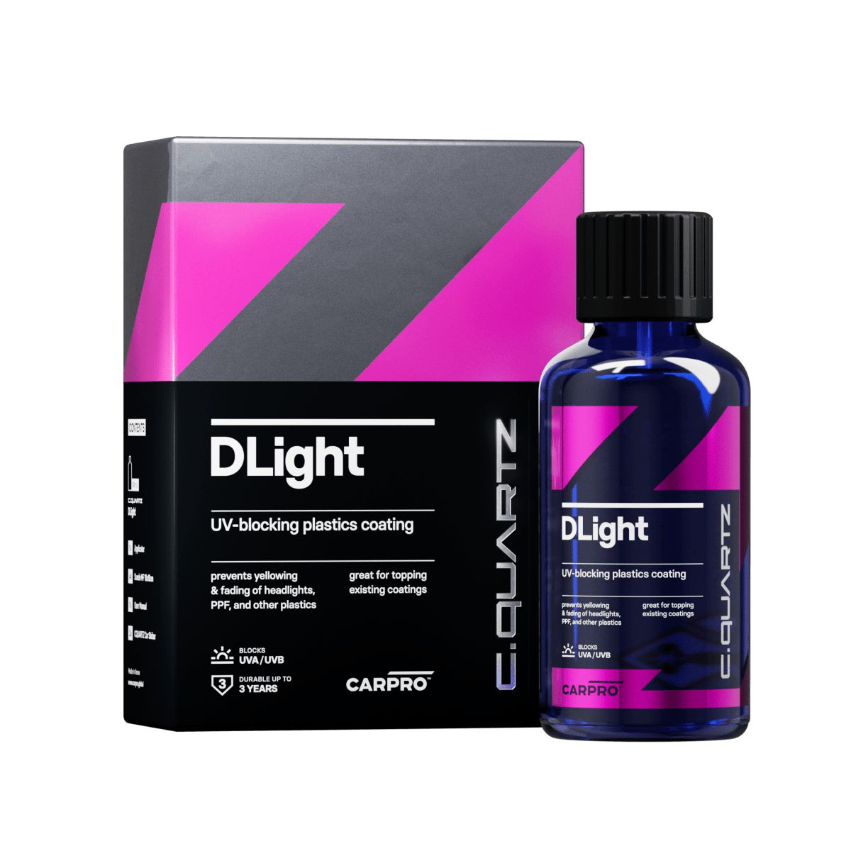 DLight: UV Blocking Plastic Coating-Plasticos-Auto Detailing Puerto Rico