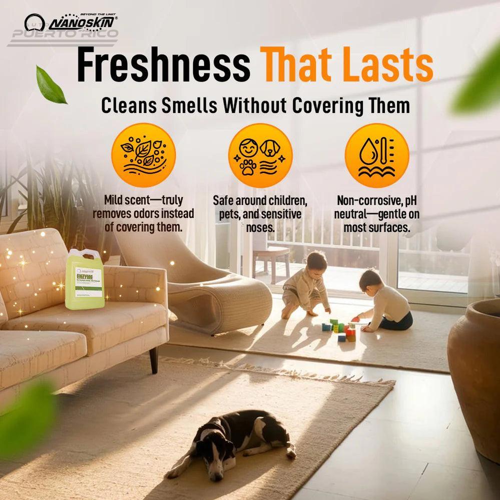 Enzyme: Bio-Enzymatic Cleaner / Odor Eliminator-Interior-Auto Detailing Puerto Rico