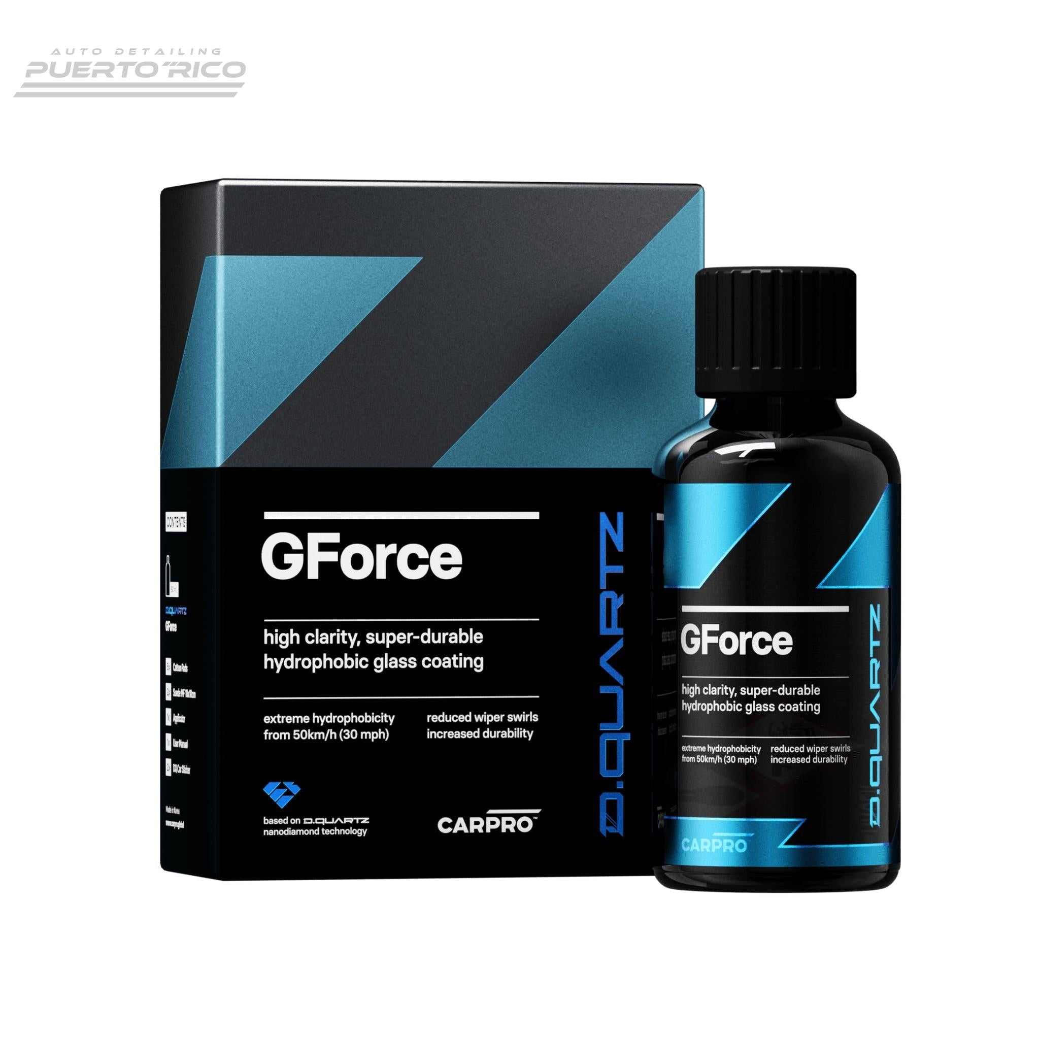 GForce Glass Coating-Cristales-Auto Detailing Puerto Rico