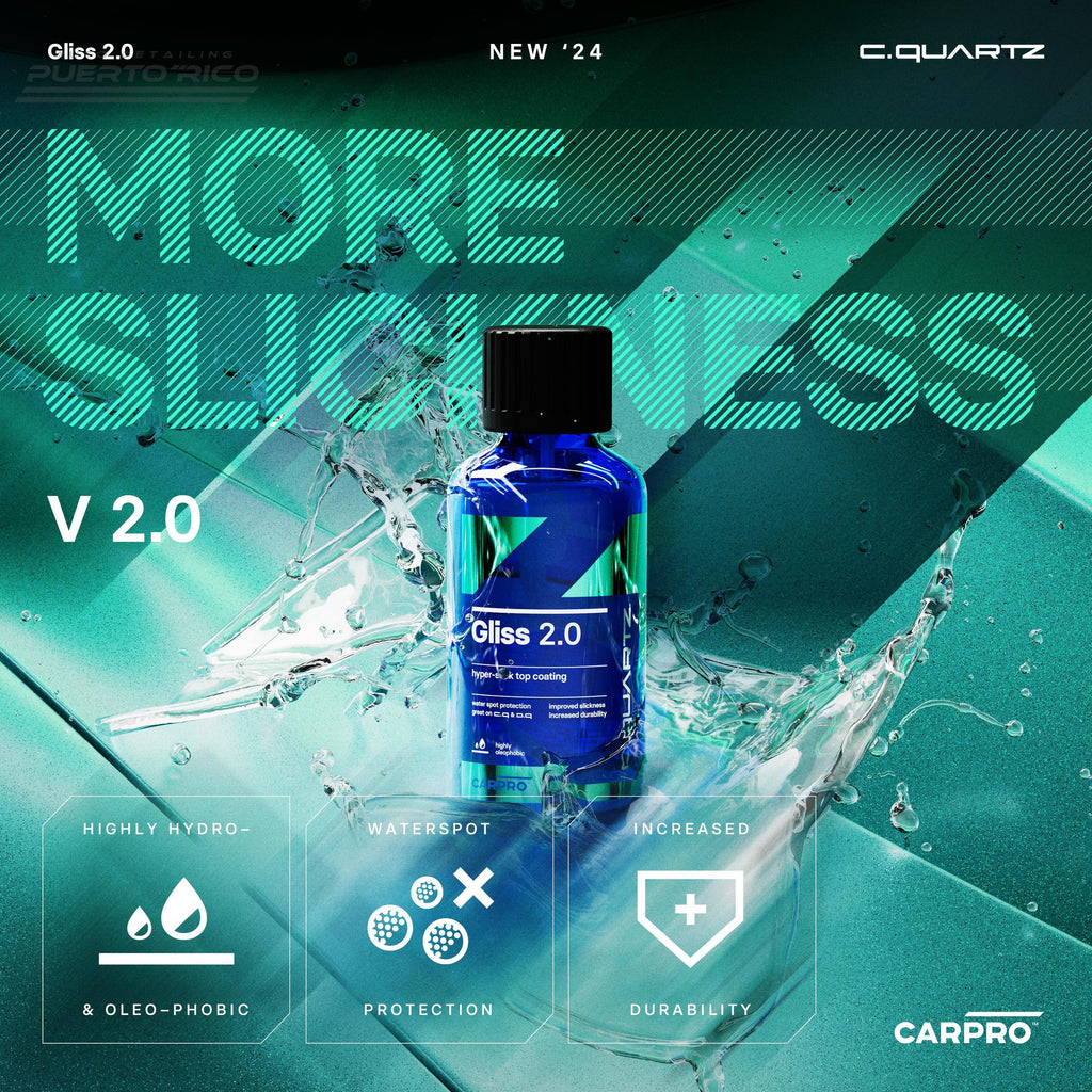 Gliss 2.0 Top Coat-Selladores-Auto Detailing Puerto Rico