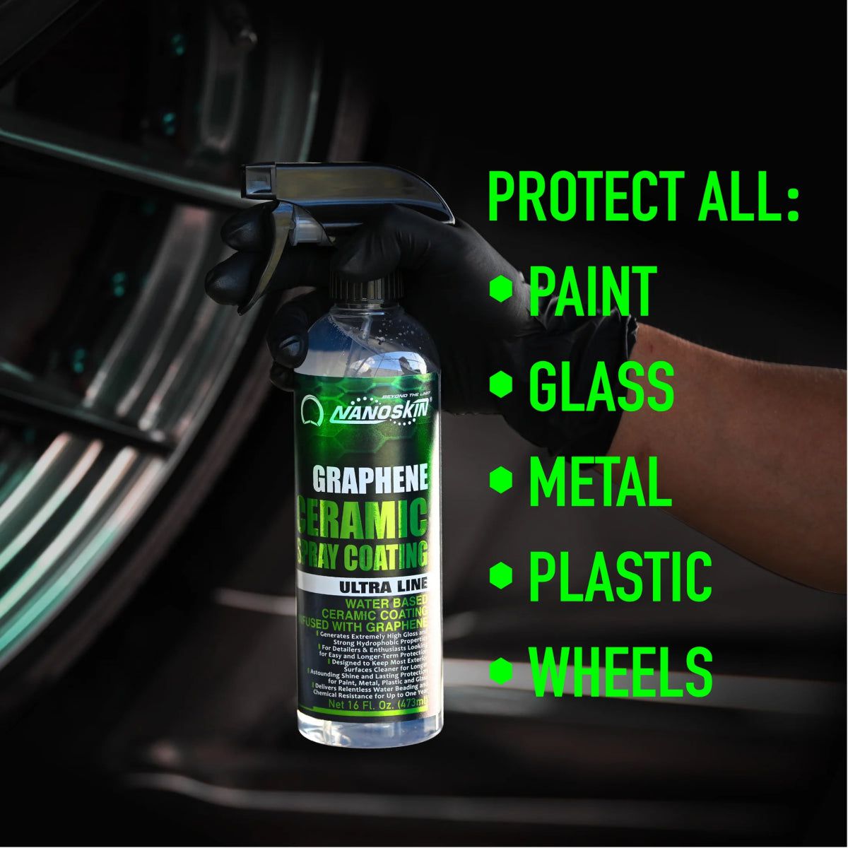 Graphene Ceramic Spray Coating-Selladores-Auto Detailing Puerto Rico