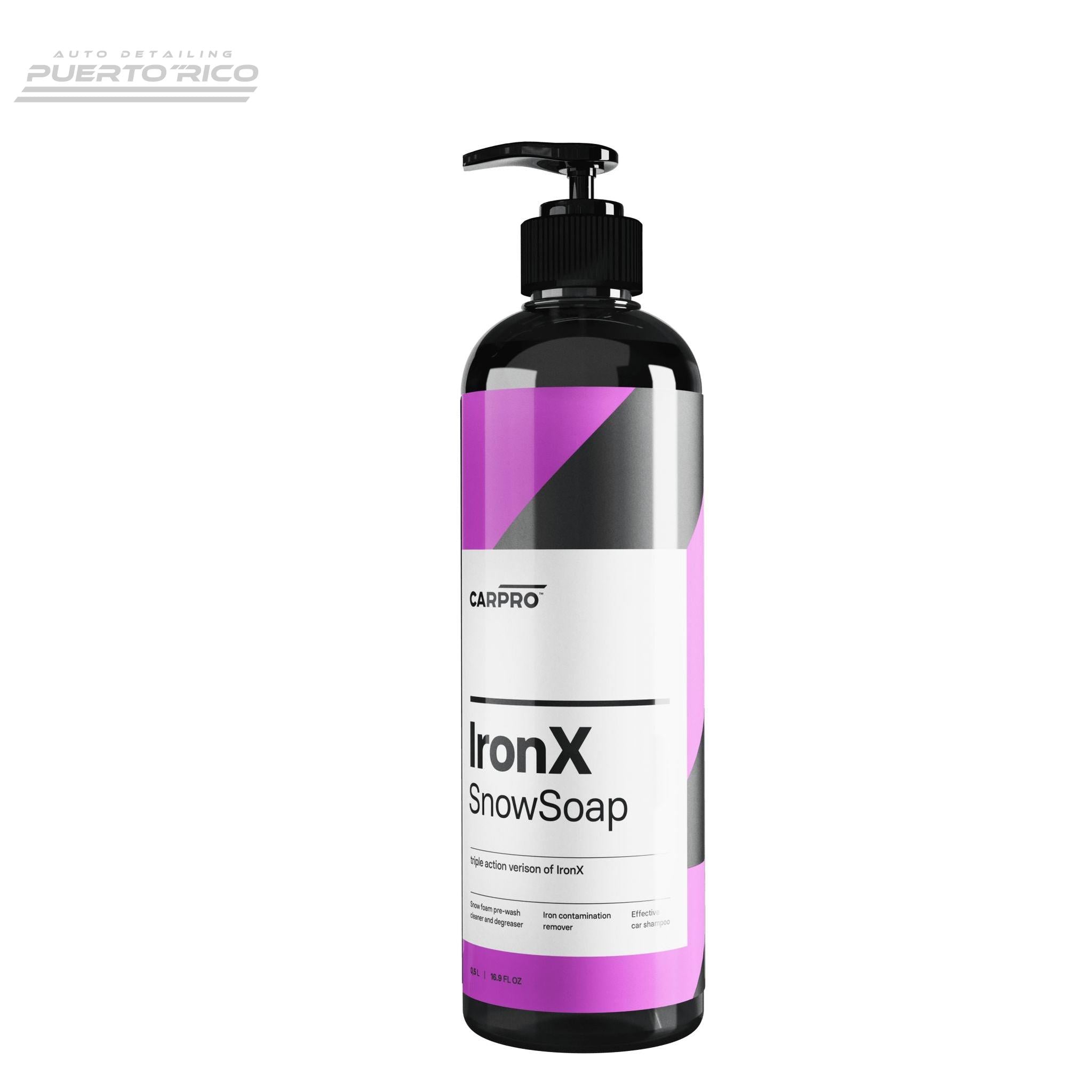 IronX SnowSoap-Lavado-Auto Detailing Puerto Rico