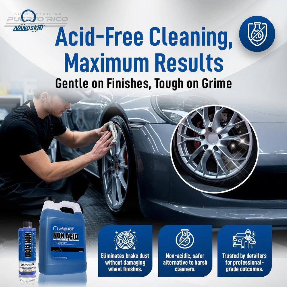 Non Acid: Wheel Cleaner Concentrate-Aros-Auto Detailing Puerto Rico