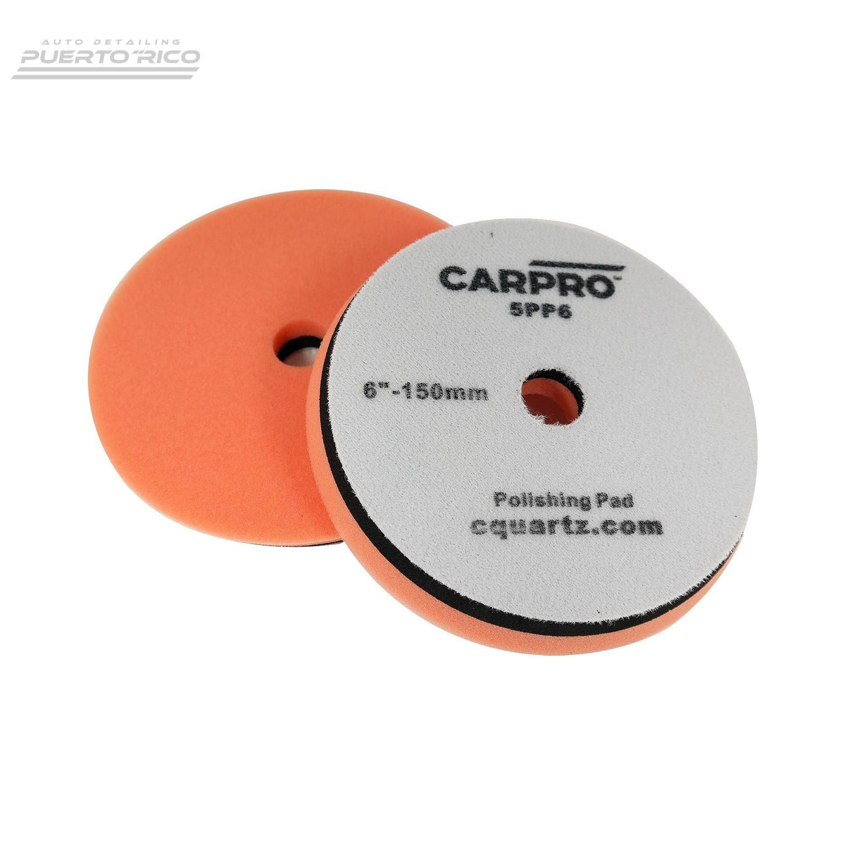 Orange Polishing Pad-Pulido-Auto Detailing Puerto Rico