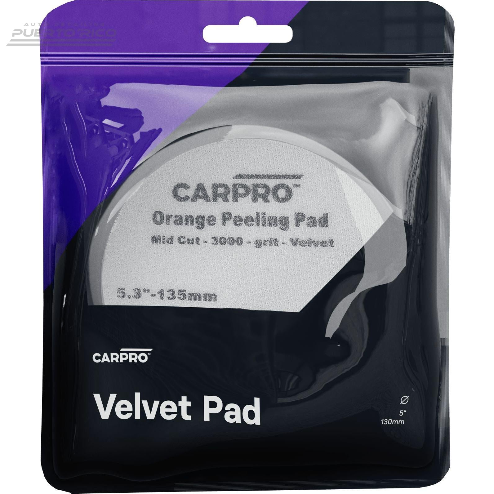 Velvet Pad: Orange Removal Pad-Pulido-Auto Detailing Puerto Rico