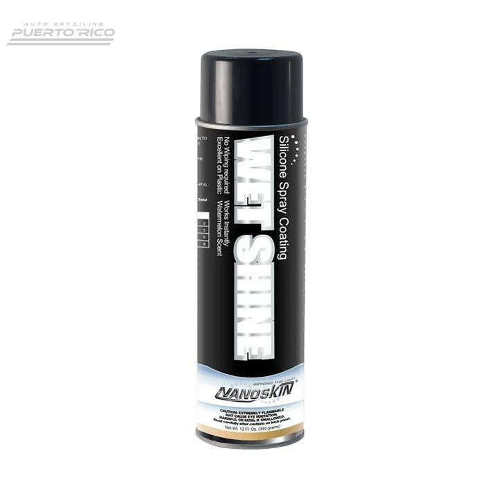 Wet Shine Aerosol-Plasticos-Auto Detailing Puerto Rico