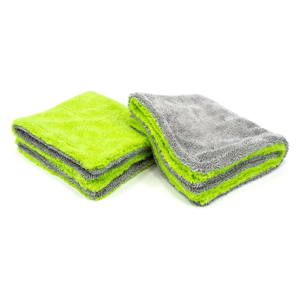 Amphibian Jr: Drying Towel (16"x16")-Accesorios-Autofiber-Green-2 Pack-CARPRO Puerto Rico